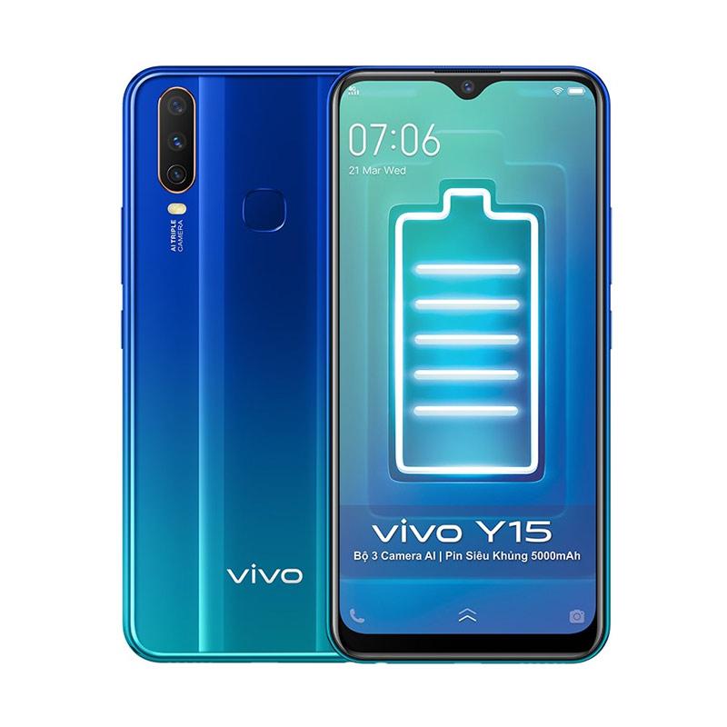 Jual Vivo Y15 Smartphone [64gb/ 4gb] Black Terbaru