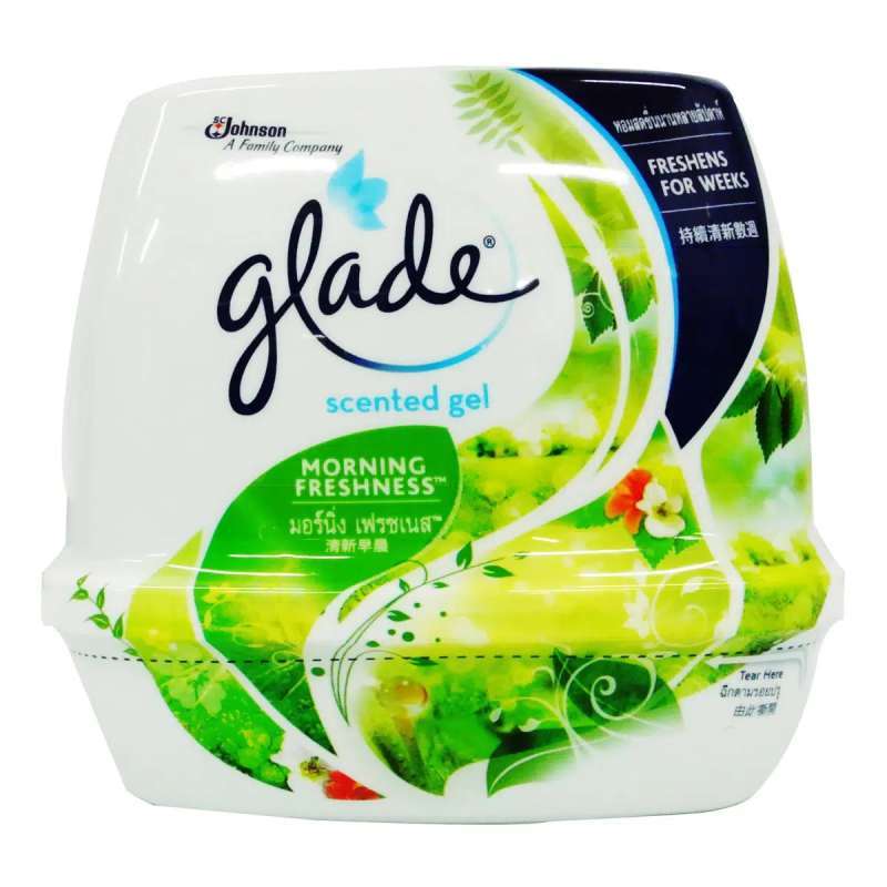 Jual Glade Scented Gel Air Freshener Morning Freshness 180g di Seller