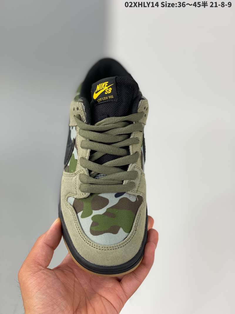 Jual Original The NIKE SB DUNK zoom dunk Camo Army Camo olive green men