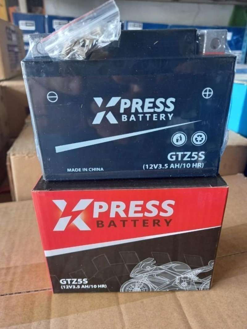 Jual Aki Motor Honda Beat Merek Xpress Gtz5 100% Original di Seller