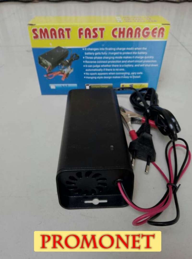 Promo Charger Aki Cas Aki Otomatis 10A Bisa Cas sampai Aki 100 Ampere