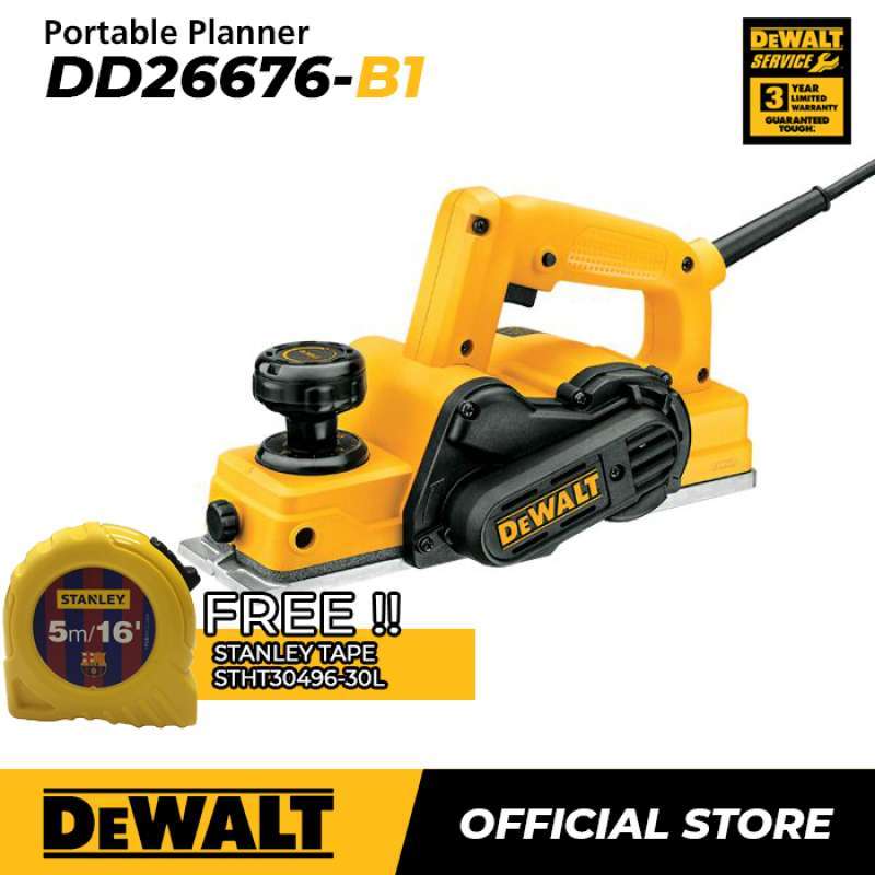 Jual Dewalt D26676 550w 1.5mm Planner Free Stht30496-30l 5 Meter Di ...