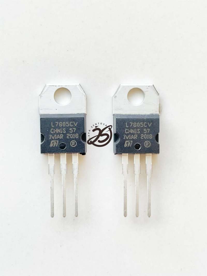 Jual L7805 (1buah) VOLTAGE REGULATOR TRANSISTOR L7805 L 7805 KWALITAS