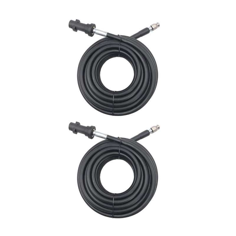 Jual 2x 10M Pipe Drain & Tube Cleaning Kit Pressure Washer Hose Fit