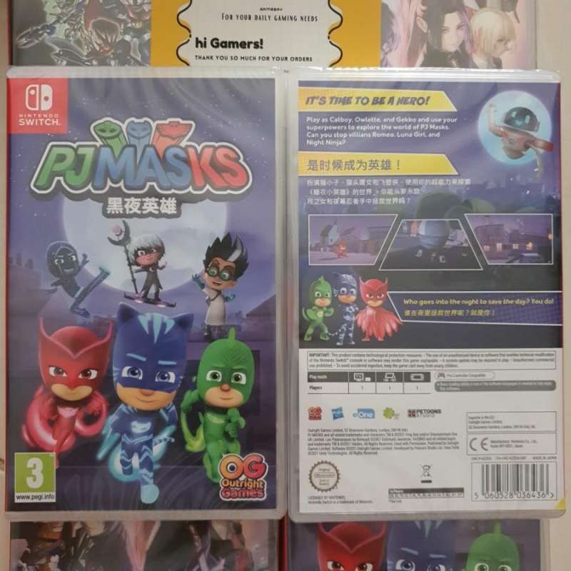 Jual Nintendo Switch PJ Masks / PJmasks Heroes Of The Night di Seller