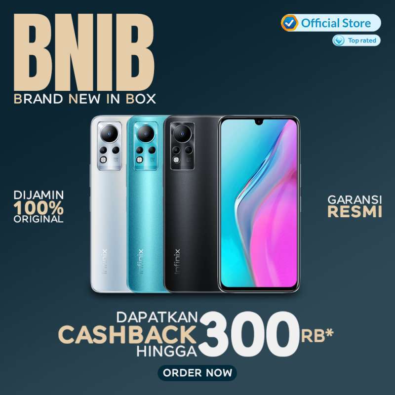 Jual Infinix Note 11 4/64GB - Garansi Resmi - Graphite Black di Seller ...