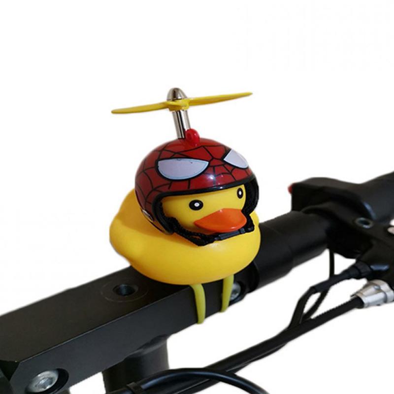 Promo Bluelans 17 Cartoon Mini Duck with Safety Helmet Bike Bell Light