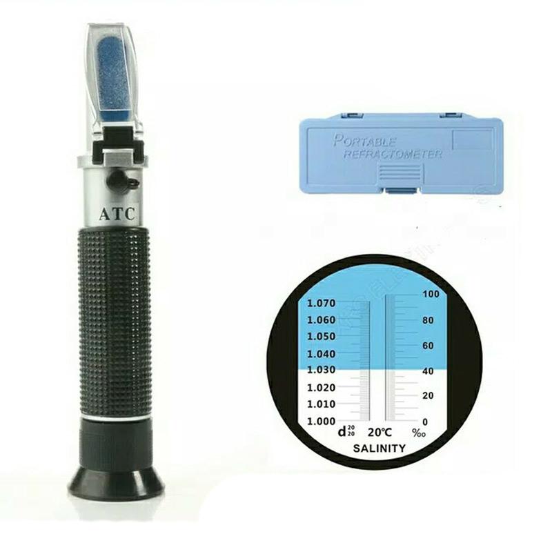 Jual Refractometer Salinity Salt Alat Ukur Kadar Garam