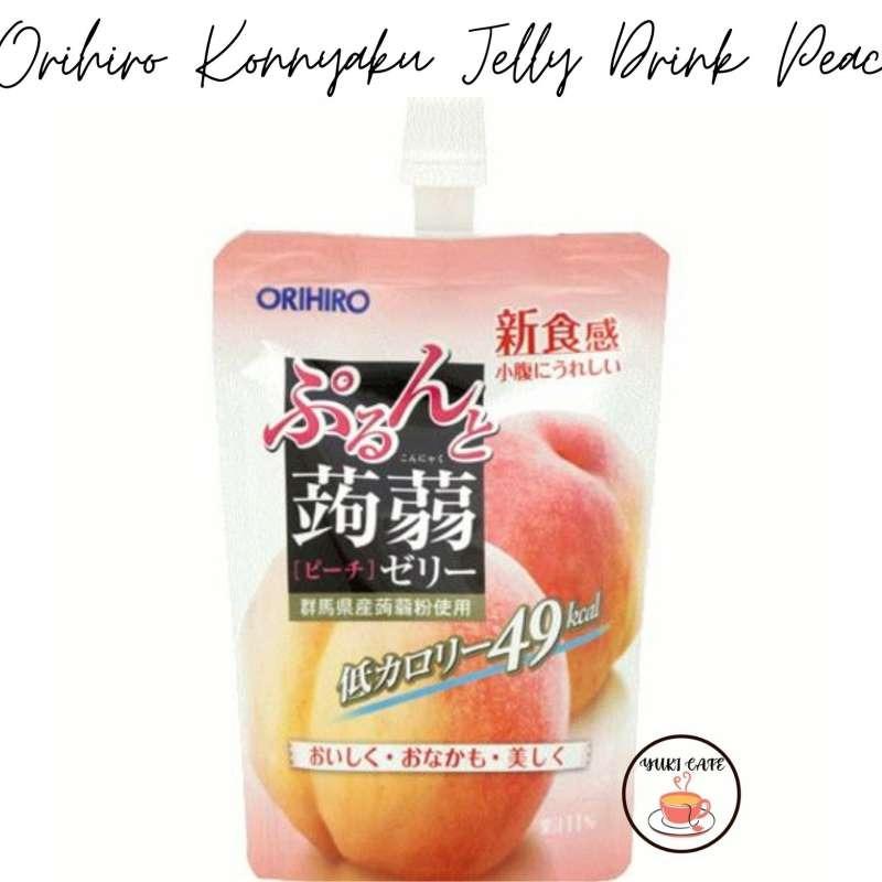 Jual JELLY “ORIHIRO” JELLY FRUIT KONNYAKU JELLY PEACH DRINK di Seller