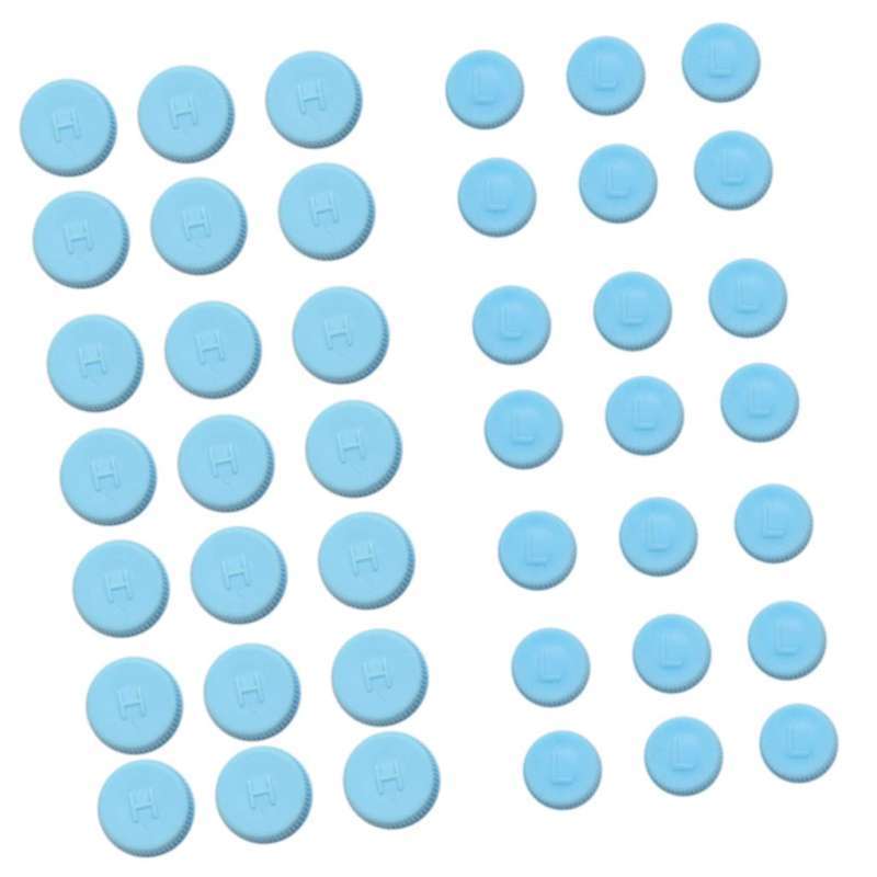 Promo 100 Pairs Car HVAC Valve Stem Caps Side for R134a Valve Core