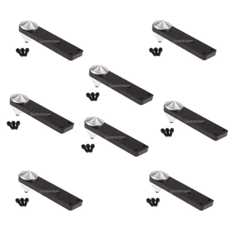 Promo 8pcs/Pack Aluminum Speaker Isolation Floor Stand Spikes DVD