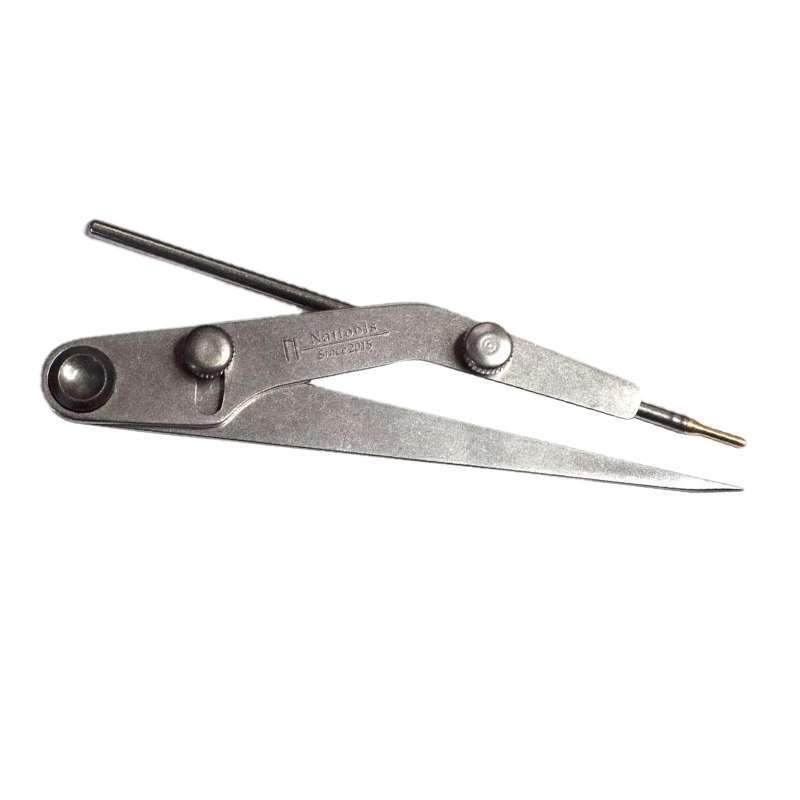 Scratch Compass Jual Leather Wing Divider Edge Creaser Rotating Scratch Compass ...