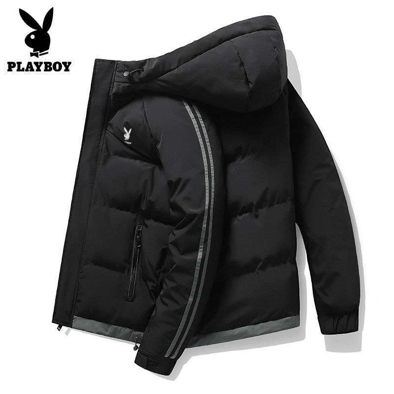 Jual Jaket Pria Import Original Playboy Katun Musim Dingin Bertopi