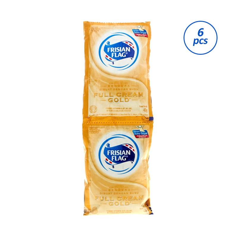 Jual Frisian Flag Full Cream Gold Kental Manis [6 Sachets x 40 g] di