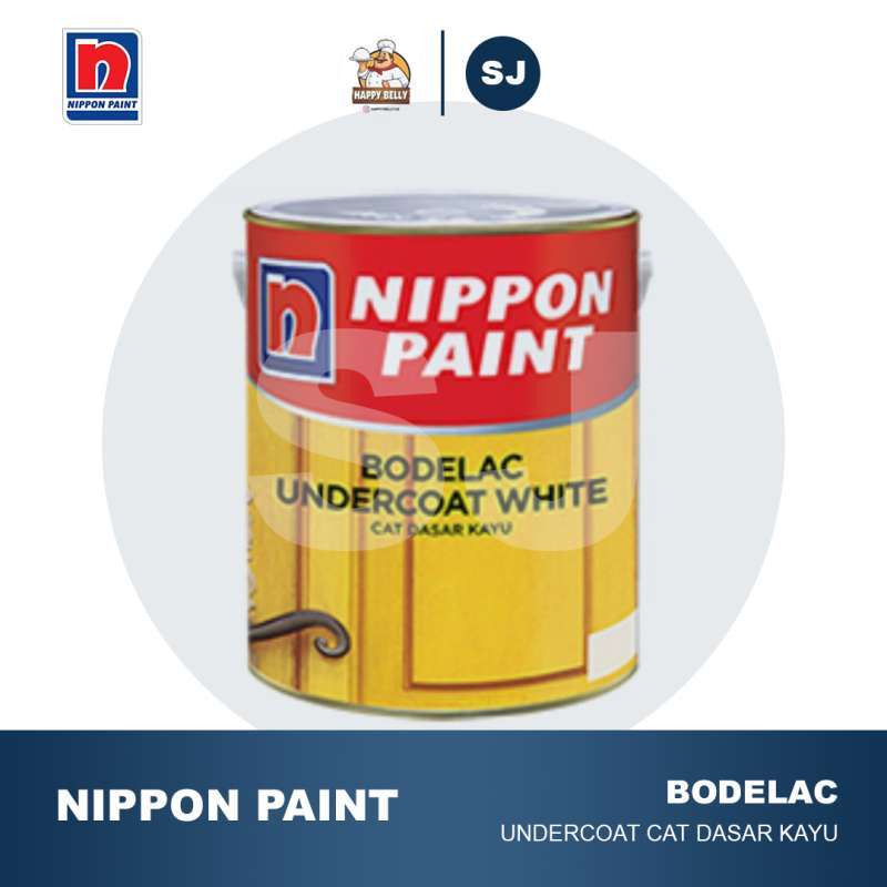 Jual NIPPON BODELAC UNDERCOAT WHITE 1 KG / CAT DASAR MENI KAYU BESI di