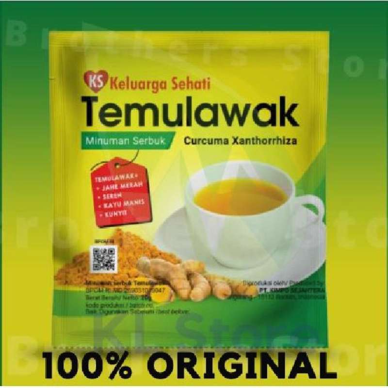 Jual Minuman Kesehatan Temulawak Serbuk Keluarga Sehati Curcuma