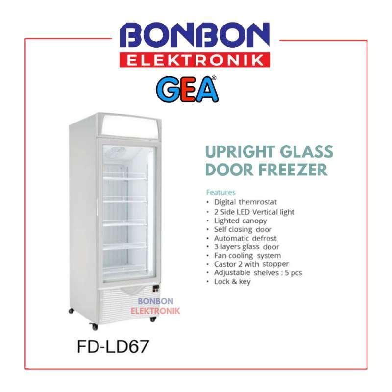 Daftar Harga Upright Glass Freezer 🔥 Original & Spesifikasi Lengkap ...