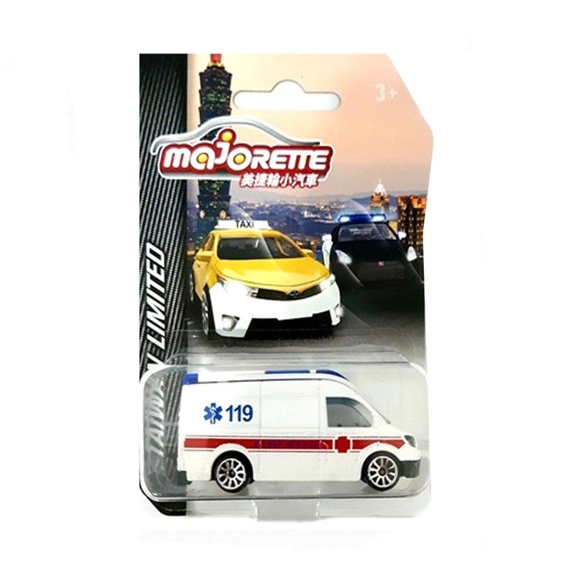 Majorette Ambulance Mercedes 1/43 - 15cm Avec Sons Et Lumières - Jouet Enfant Dès 3 Ans - 213712001002