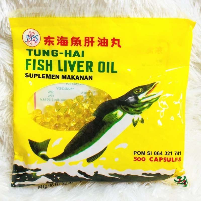 Promo Tunghai Fish Liver Oil Isi 500 Diskon 3 Di Seller Yoras