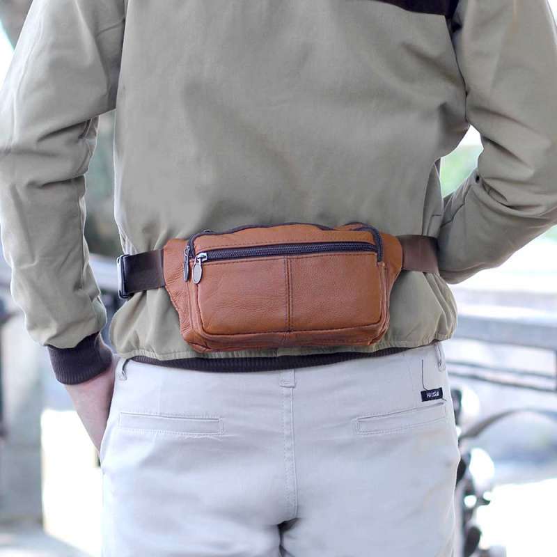 Jual Tsudo Tas Selempang Pria Kasual ST 544 Warna Cokelat di Seller