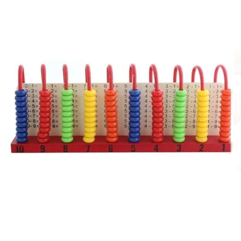 Jual Mainan Edukasi Anak Berhitung Counting Beads Colour/Calculation