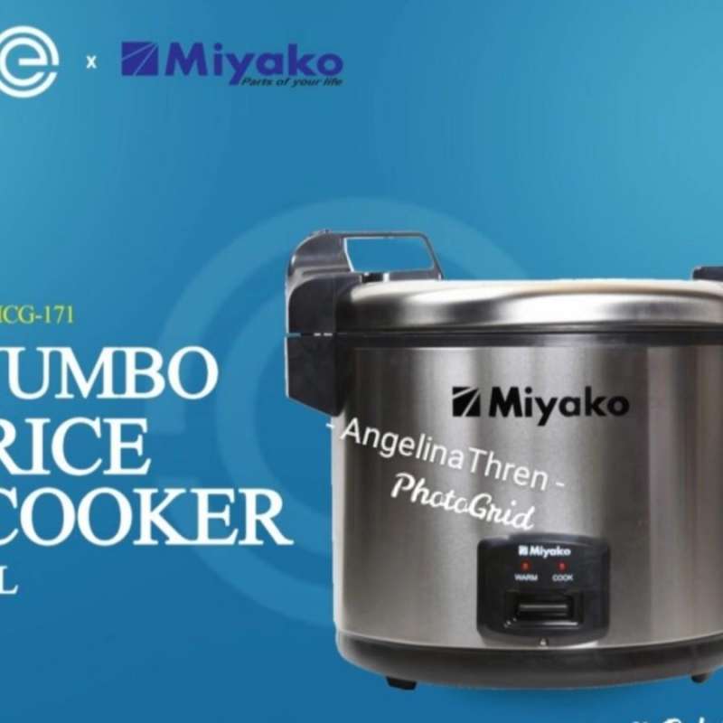 Jual Rice Cooker Miyako 6L Miyako MCG171 6L Stainless Miyako