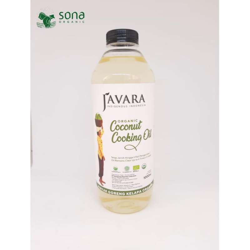 Jual Javara Coconut Cooking oil 1L / Minyak Kelapa Organik Javara 1L di ...