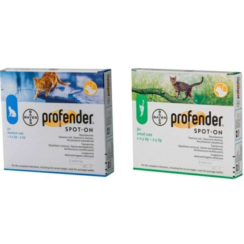 Jual Profender Elanco Cat Dewormer Obat Cacing Tetes Tengkuk di Seller