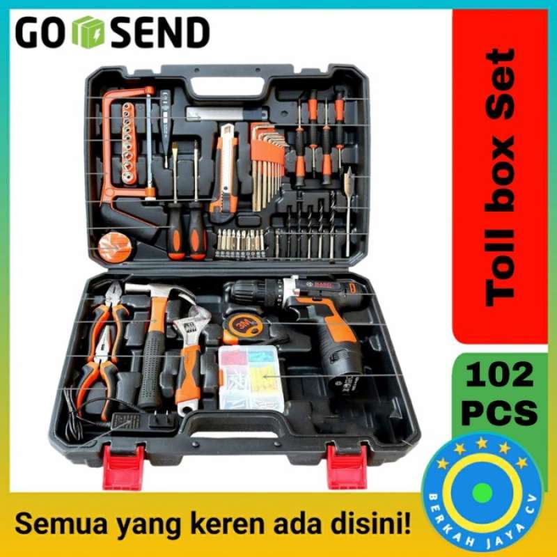 Jual Toolset Toolbox Toolkit Set Tool Kit Toll Box Tool Set Hand Tool