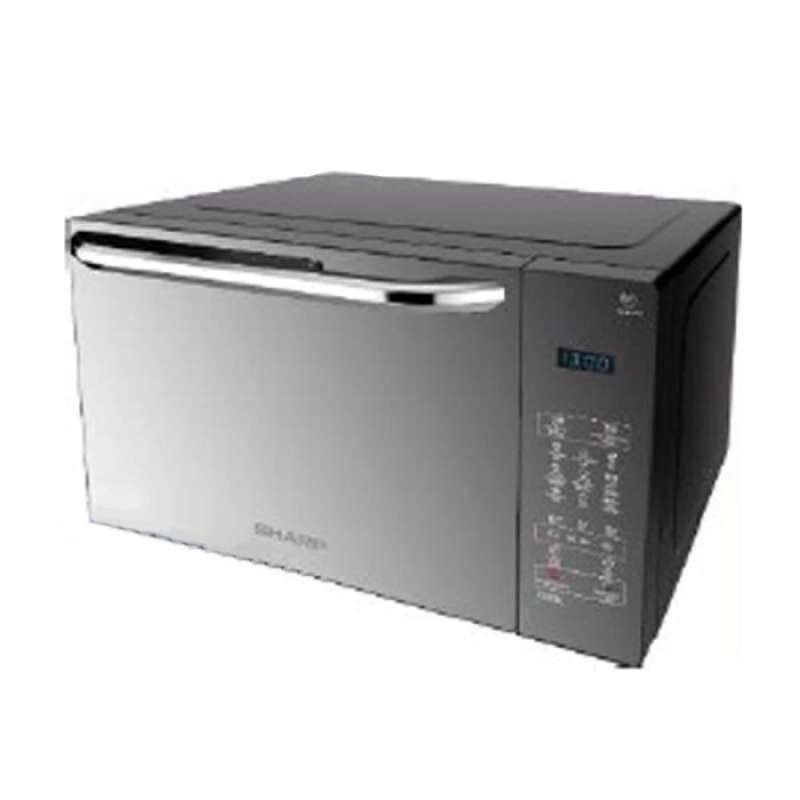 Jual Sharp R735MTS Microwave Oven Grill 25 Liter 1000 Watt Silver di
