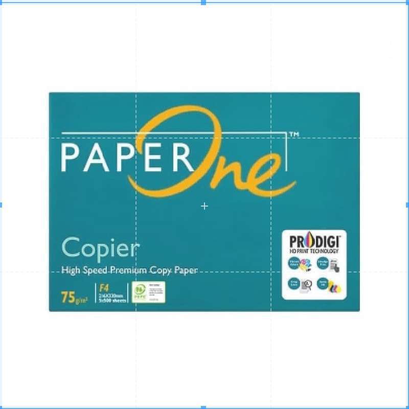 Jual Kertas F4 75 Gsm Paper One 1 Rim / 1 Pak / Kertas F4 75 Paperone ...