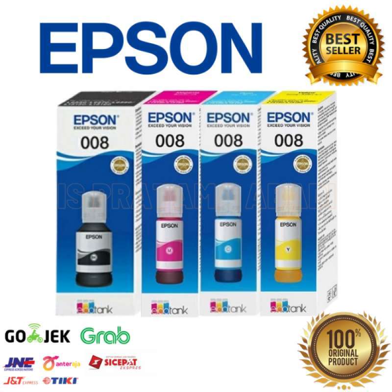 Promo Tinta Epson 008 Ink Bottle T008 Original Epson Indonesia Diskon 1 ...