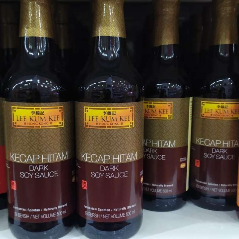 Jual lee kum kee dark soy sauce kecap hitam 500ml di Seller GLENMOREE