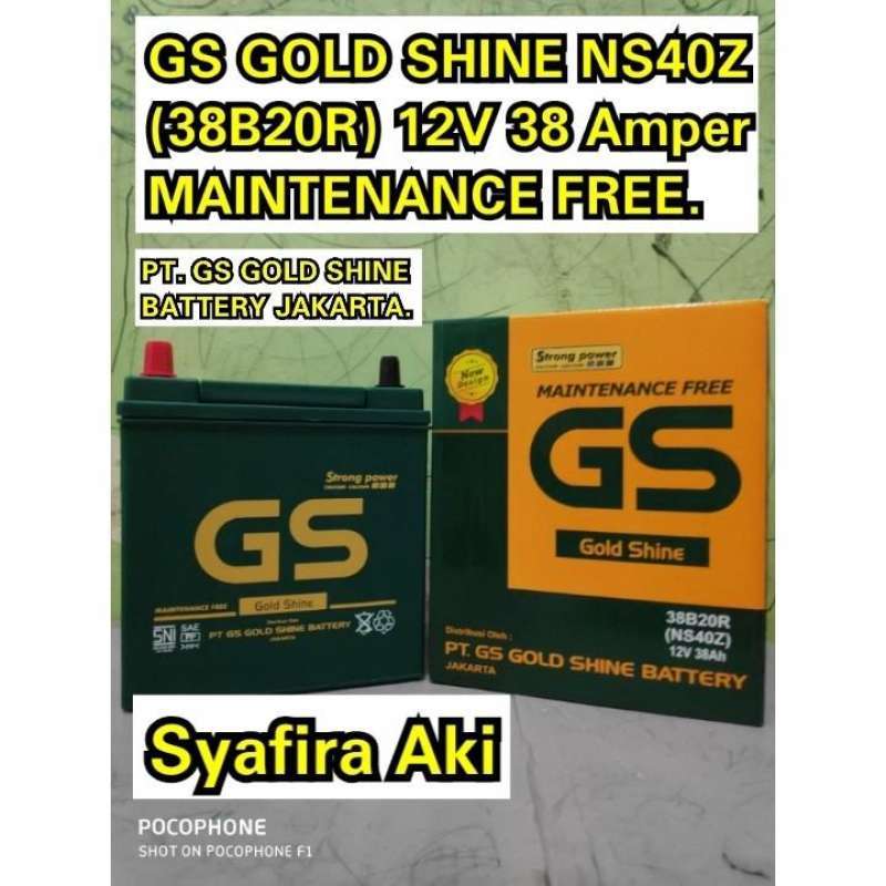 Jual Aki Mobil Avanza, Terios, Xenia,luxio Aki Gs Gold Shine Ns40z