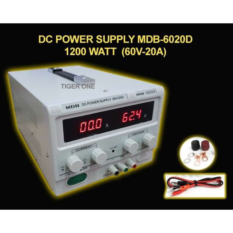 Jual DC POWER SUPPLY DIGITAL Merk MDB 60V 20A 1200W Multicolor di
