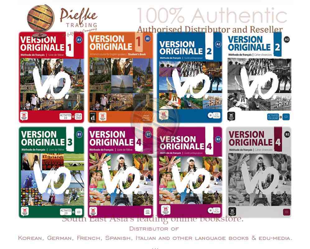 Jual Version Originale 1, 2, 3, 4:student book, Exercise book, Teachers