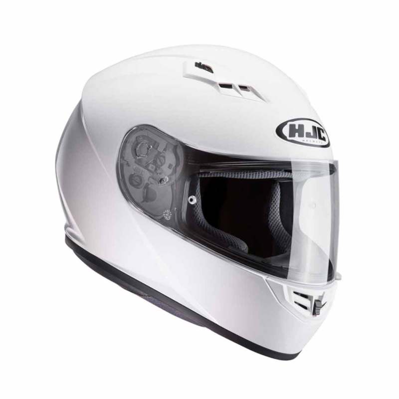 Jual HJC CS 15 Solid Full Face Motorcycle Helmet S Solid White di