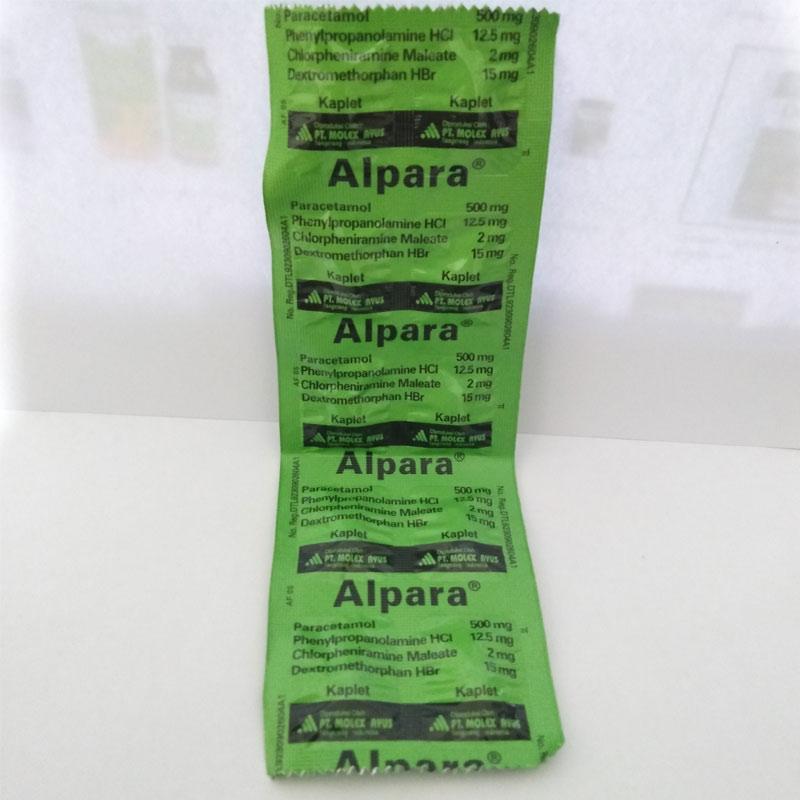 Jual Alpara Obat Kesehatan [1 Strip/ 10 Kaplet] di Seller TOKO ARRUMI