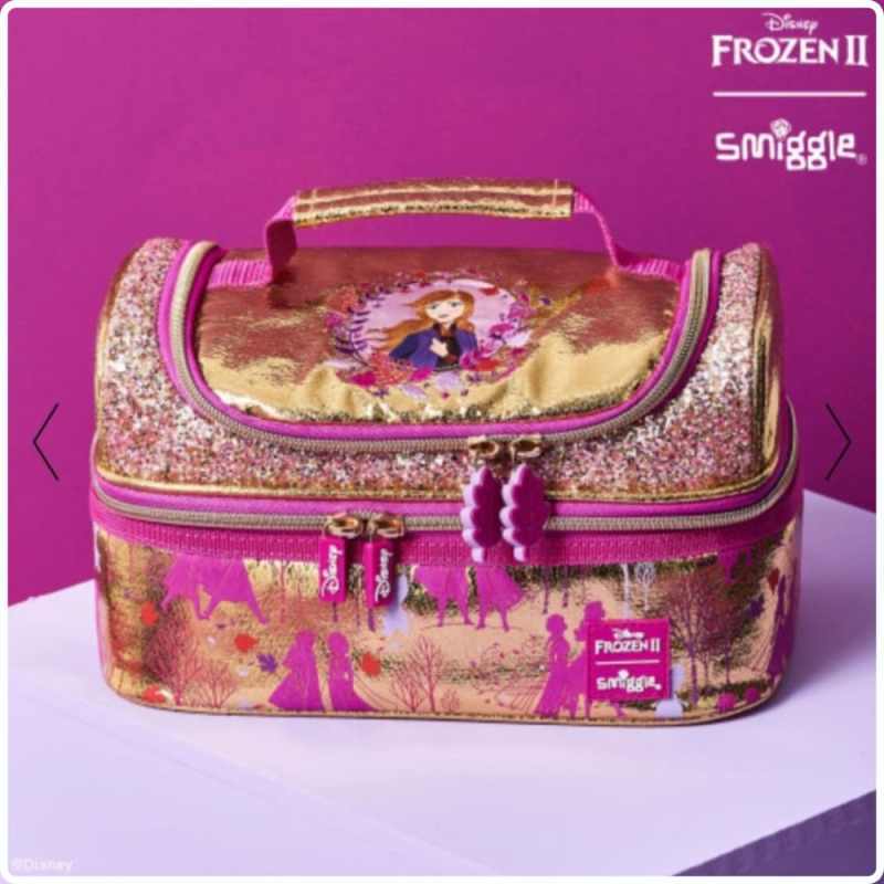 Jual Smiggle Disney'S Frozen 2 Anna Double Decker Lunchbox Kode 047 di