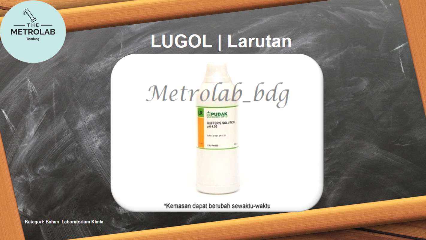 Jual Larutan Lugol | Lugol Solution | 250 Ml/botol Di Seller Metrolab