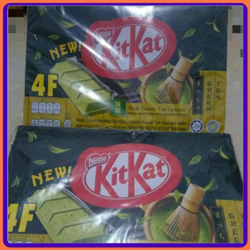 Promo Kitkat Green Tea 4F Per Dus (Isi 24 Pcs) Kit Kat Diskon 10 di