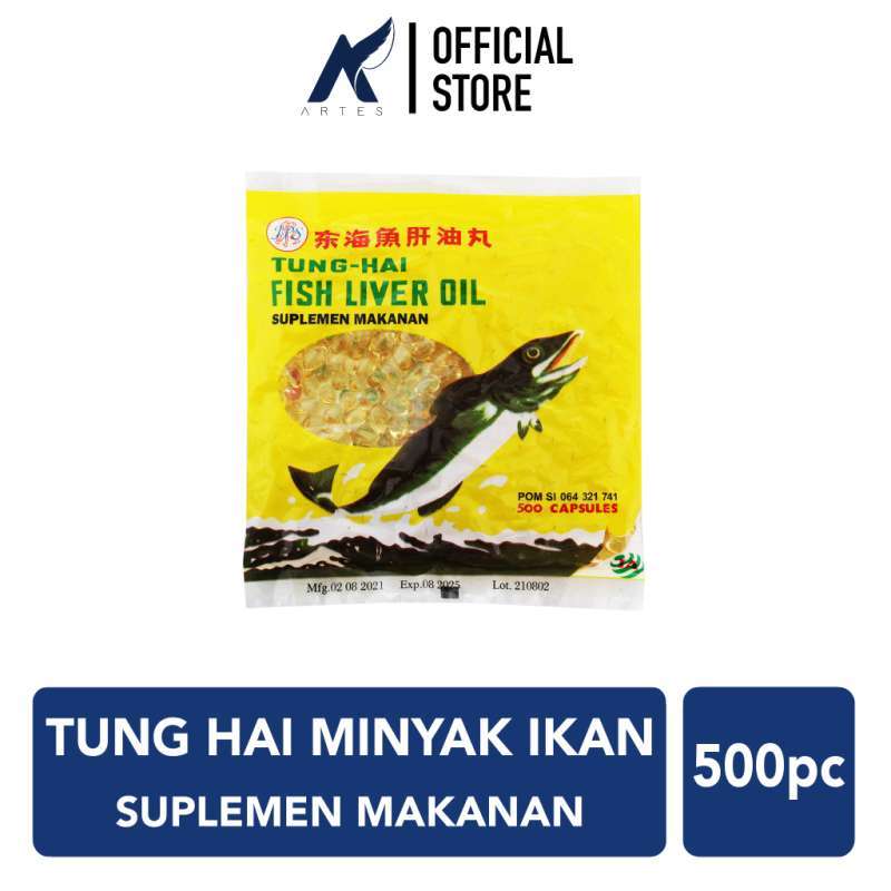 Jual Tunghai Fish Liver Oilminyak Hati Ikan Alami Multi Vitamin