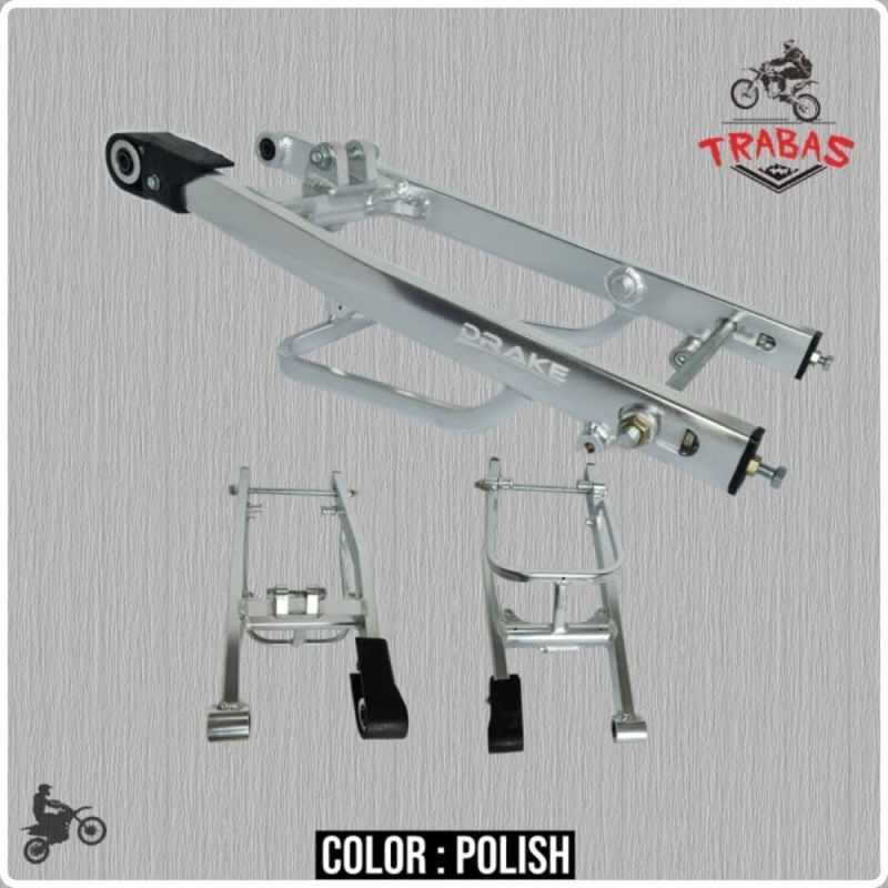 Jual Swingarm Honda Sonic Swing Arm Supra Gtr 150cc Sasis Ayun Drake Racing Kode 107 Polish Di