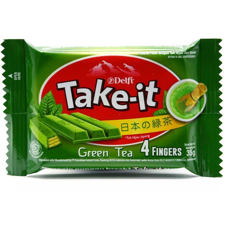 Jual Delfi Take It Green Tea 4 Fingers 35gr di Seller Ramayana Klender