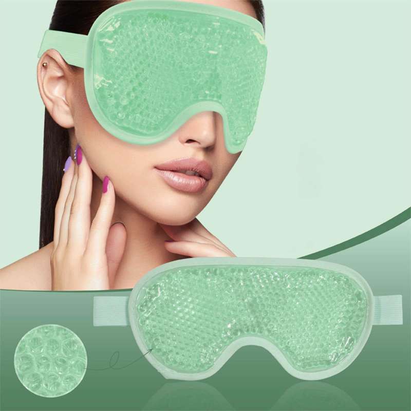 Promo Reusable Gel Eye Mask Cooling Ice Goggles Puffy Eyes Sinus Dry