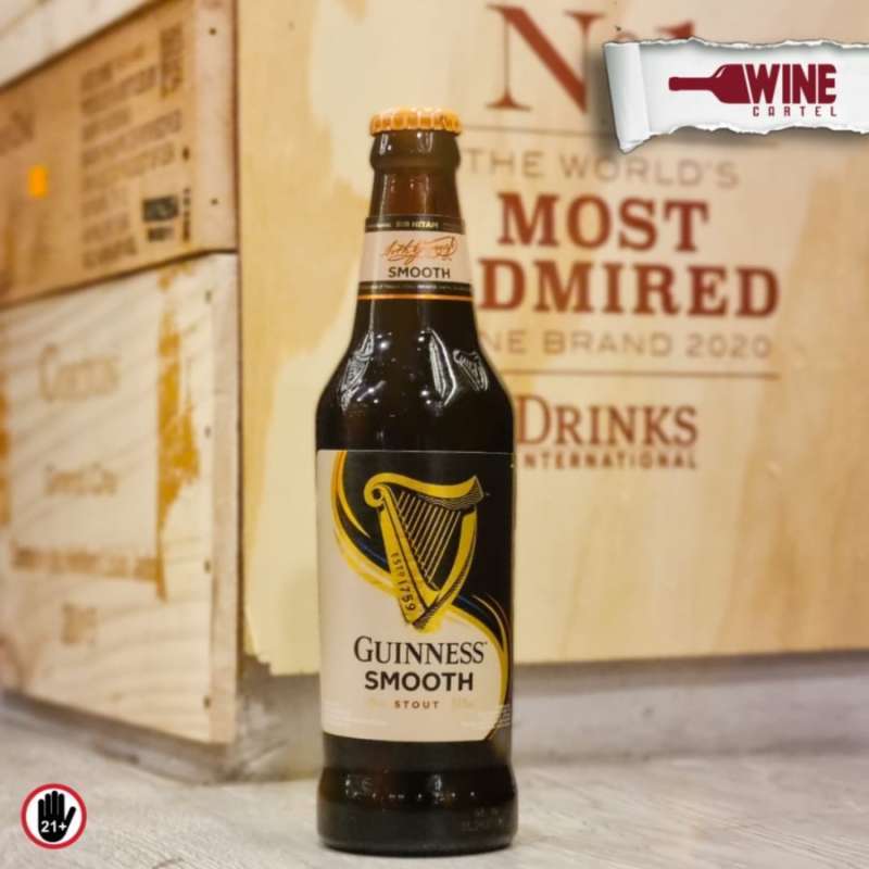 Jual Beer Guinness Smooth Pint Bir 325ml di Seller WINE CARTEL