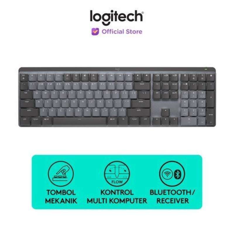 Jual Logitech MX Mechanical Tactile Keyboard Wireless Bluetooth Backlit