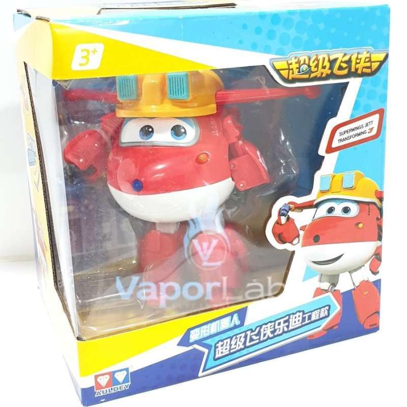 Super Wings Scoop – Giocattolo Trasformabile Da Escavatore A Robot 12,7 Cm Per Bambini 3+ Anni