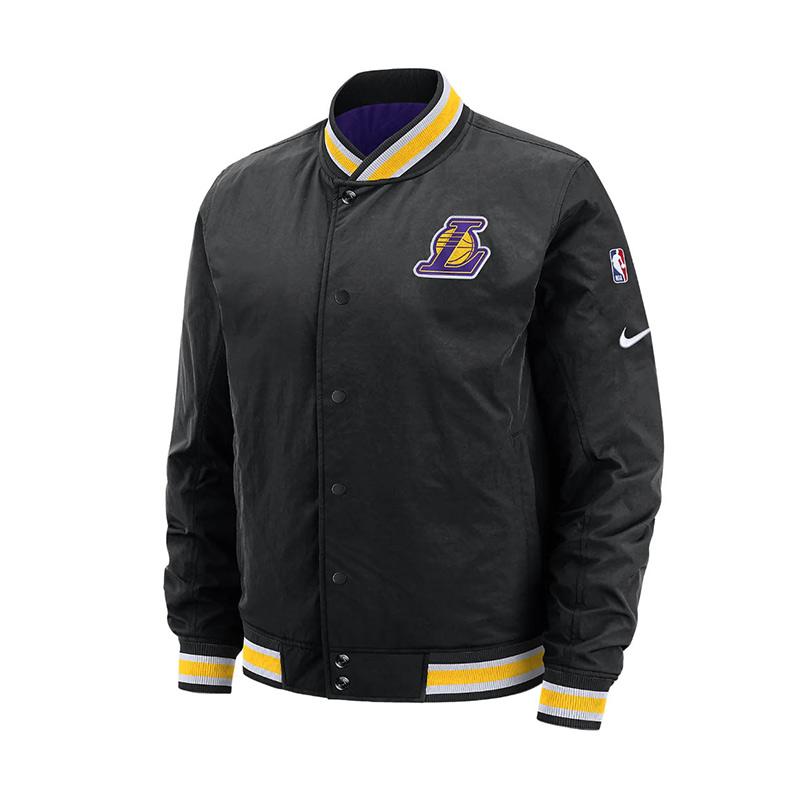 nike nba los angeles lakers courtside jacket