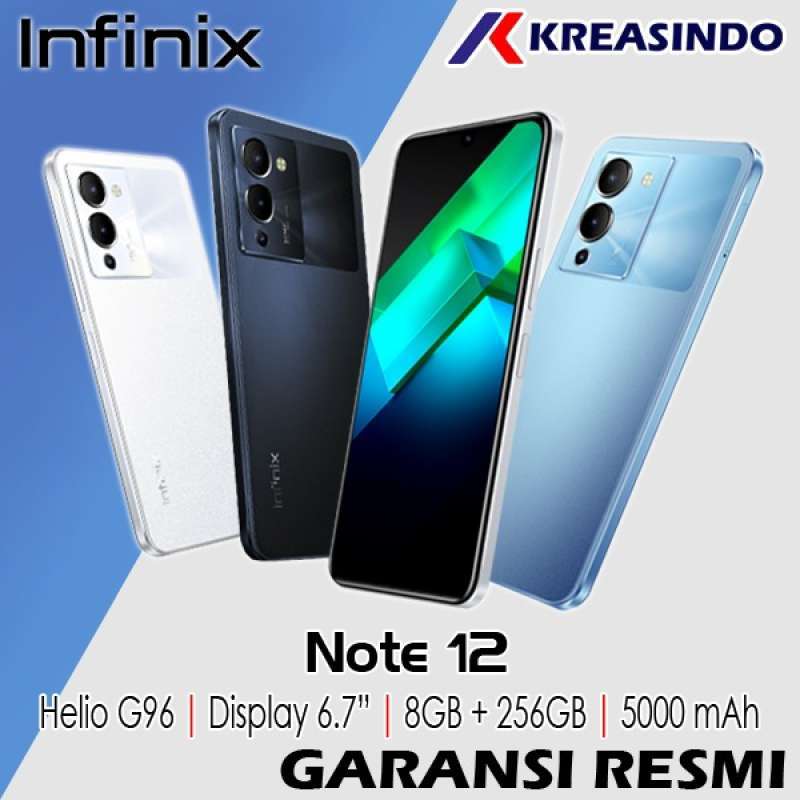 Jual INFINIX NOTE 12 8/256 Ram 8GB Internal 256GB Garansi Resmi di ...